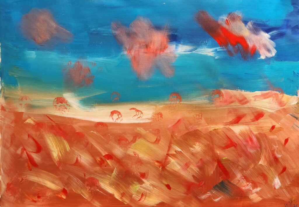 עלים נידפים ברוח