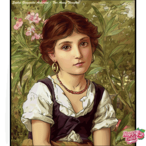 שקועה במחשבות